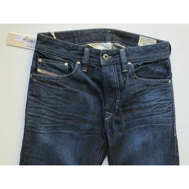 DIESEL Blue THAVAR Skinny Jeans W26 L32