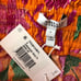 NWT Derek Lam 10 Crosby Women's Orange Multi Tiered Cecela Maxi Sundress Size 4