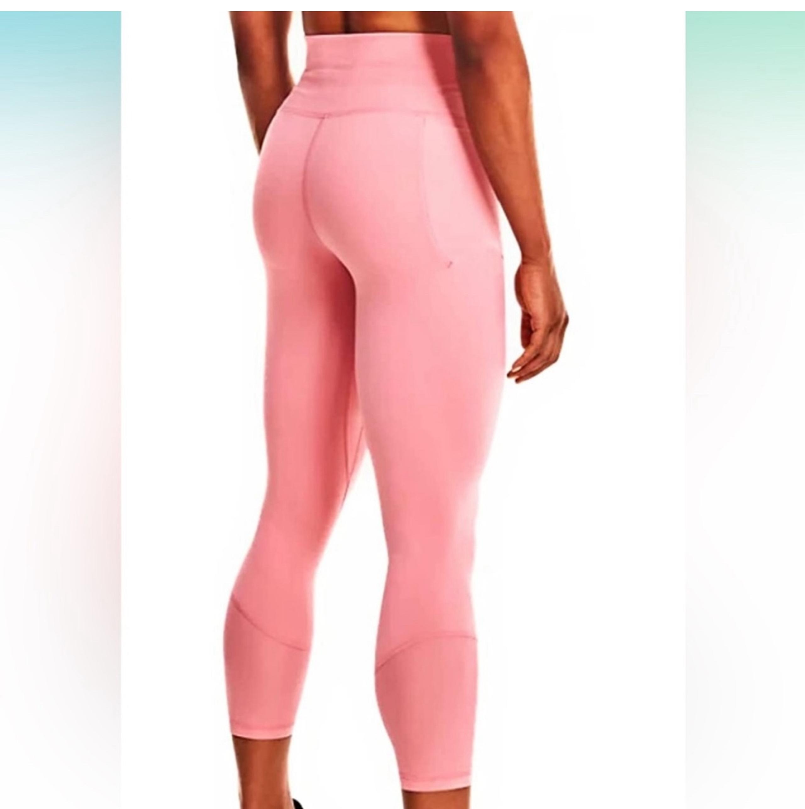 Under Armour Women's UA Meridian Rib Waistband Ankle Leggings activewear