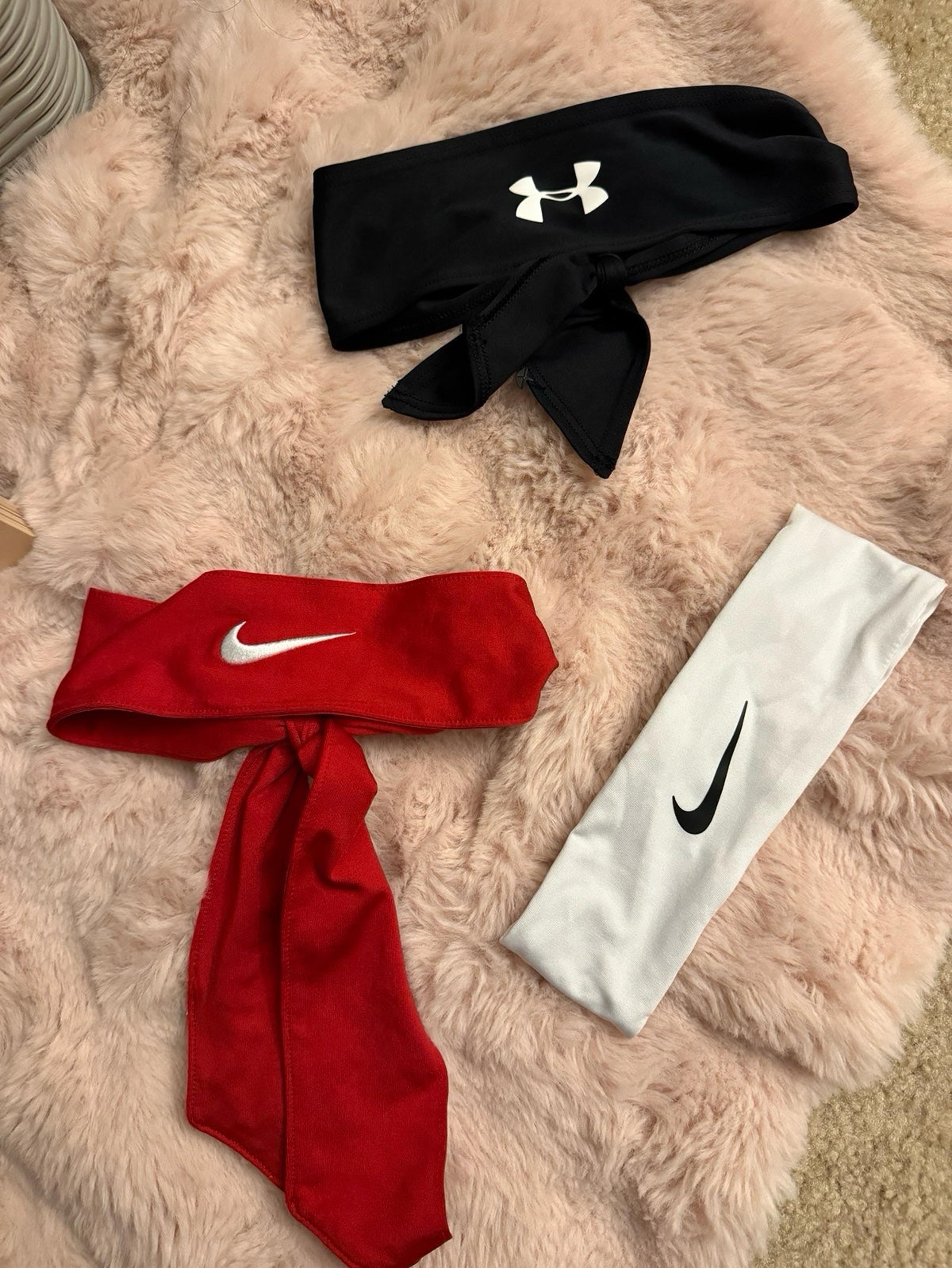 Thick Sport Headbands Set of 3 Nike and Under Armour
