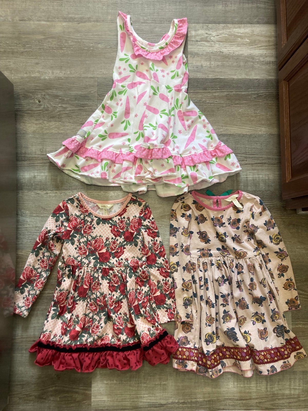 3 dress bundle size 4 matilda jane & 4/5 Eleanor rose