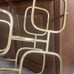 Gold vintage heavy brass Wine Rack