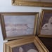 Vintage ornate gold frames with new prints sold separately prices below