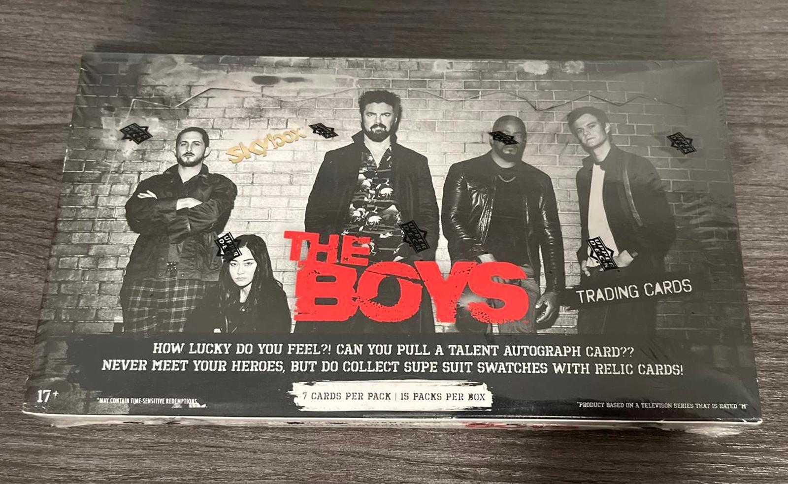 2025 Skybox The Boys Season 1 & Season 2 Hobby Box