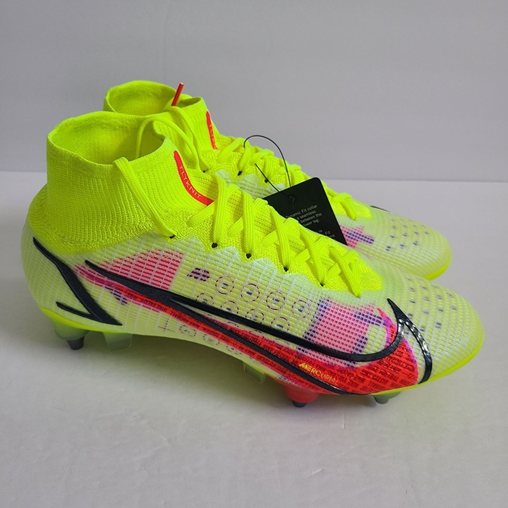 Black Friday Weekend Sale - Nike Mercurial Superfly 8 Elite SG Soccer Cleats DD3688-761 Size 6.5 Volt Yellow - One-Day:£183[hoMen_5178107ua]