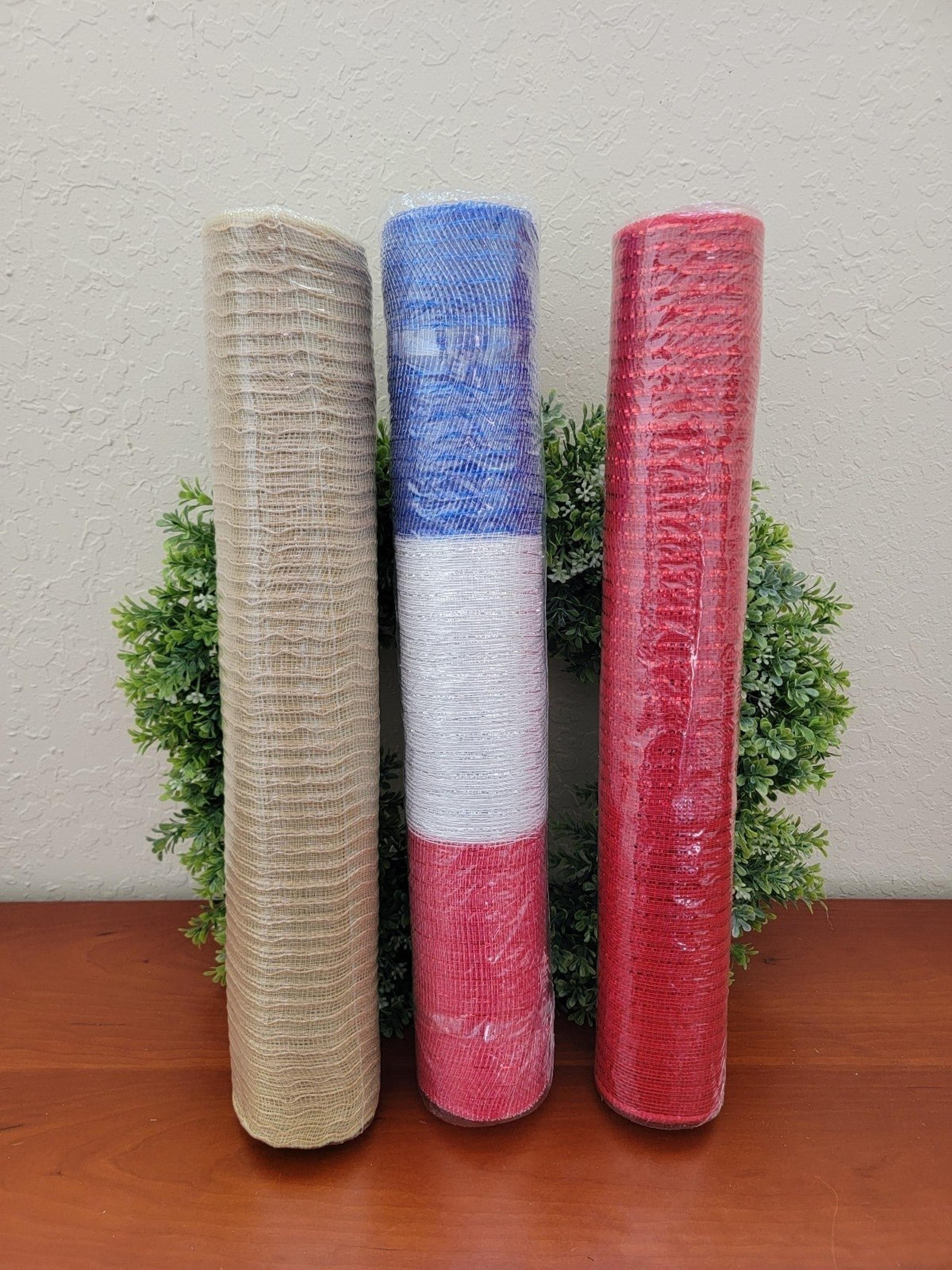 Three Deco Mesh Ribbon.