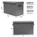 Large Toy Box Chest Storage Bins with Lid, Toys Organizers Storage Boxes