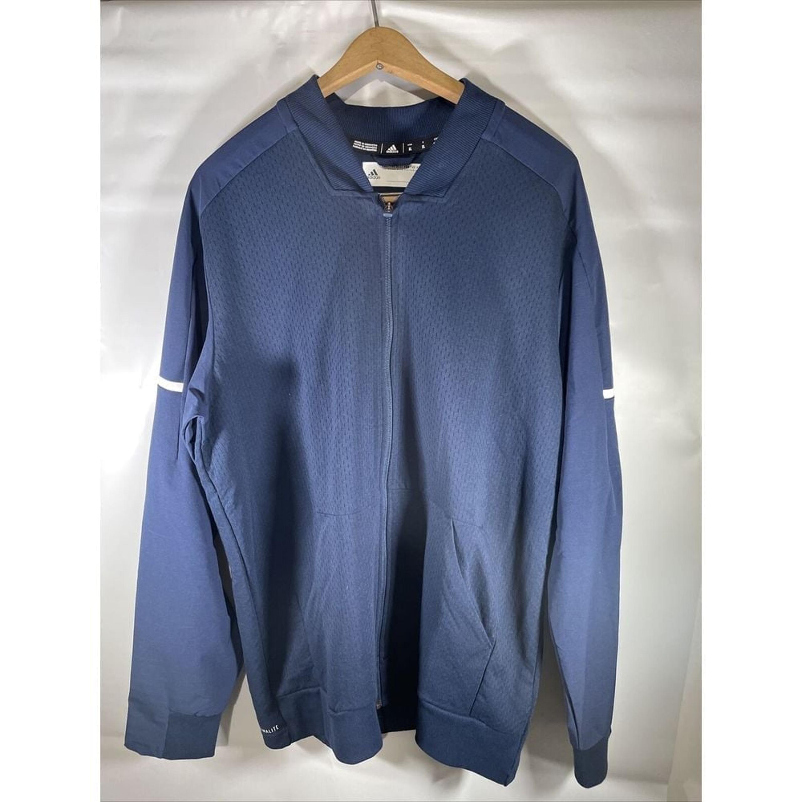 MENS MEDIUM - New adidas Squad Bomber Zip Up Jacket