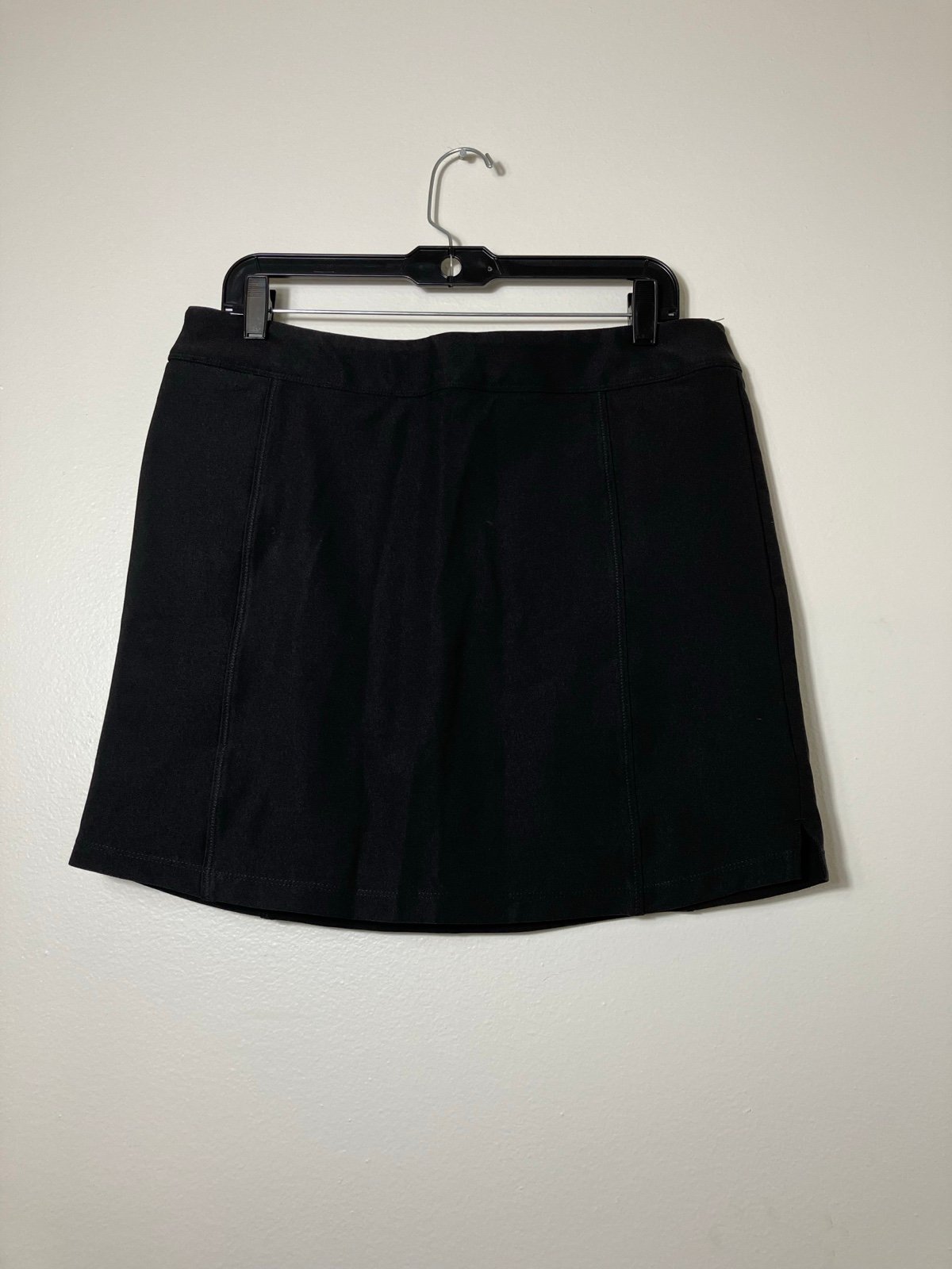 NEW!!! Adidas Skort Sz M Black Golf Tennis Pull On Comfort Athletic