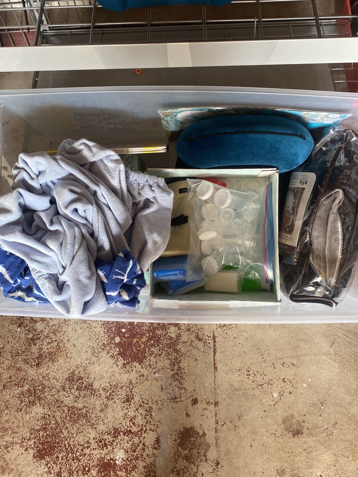Variety of baby items