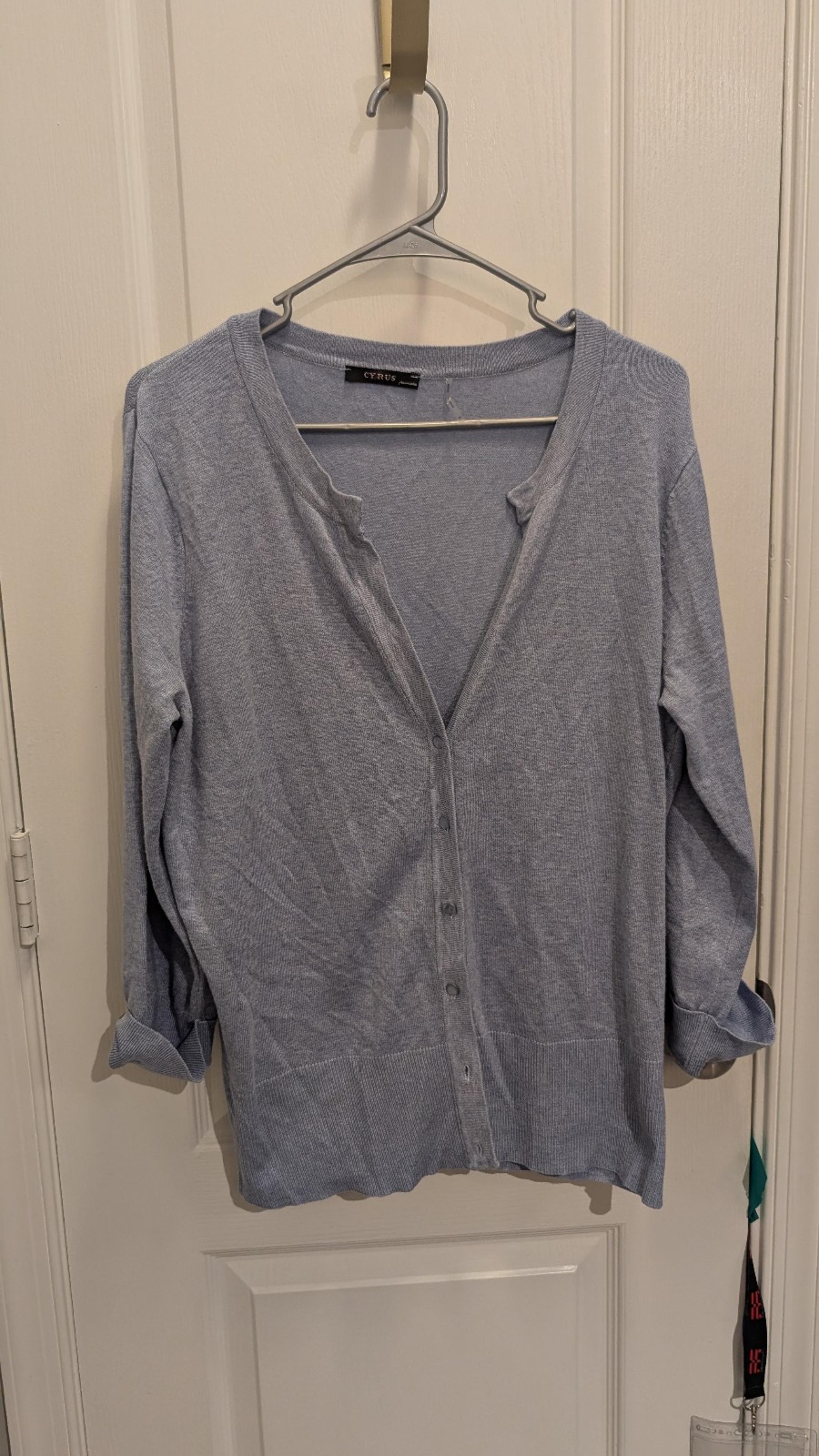 Cyrus Cardigan Periwinkle size 1X