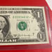 1 Dollar Bill Star Note G03934632