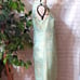 NWOT Laundry Jewel Neckline Gold Foil/ Green Dress