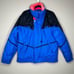 Profile Ski Snow Snowboard Jacket VTG rare Blue Red Men's Size M