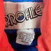 Profile Ski Snow Snowboard Jacket VTG rare Blue Red Men's Size M
