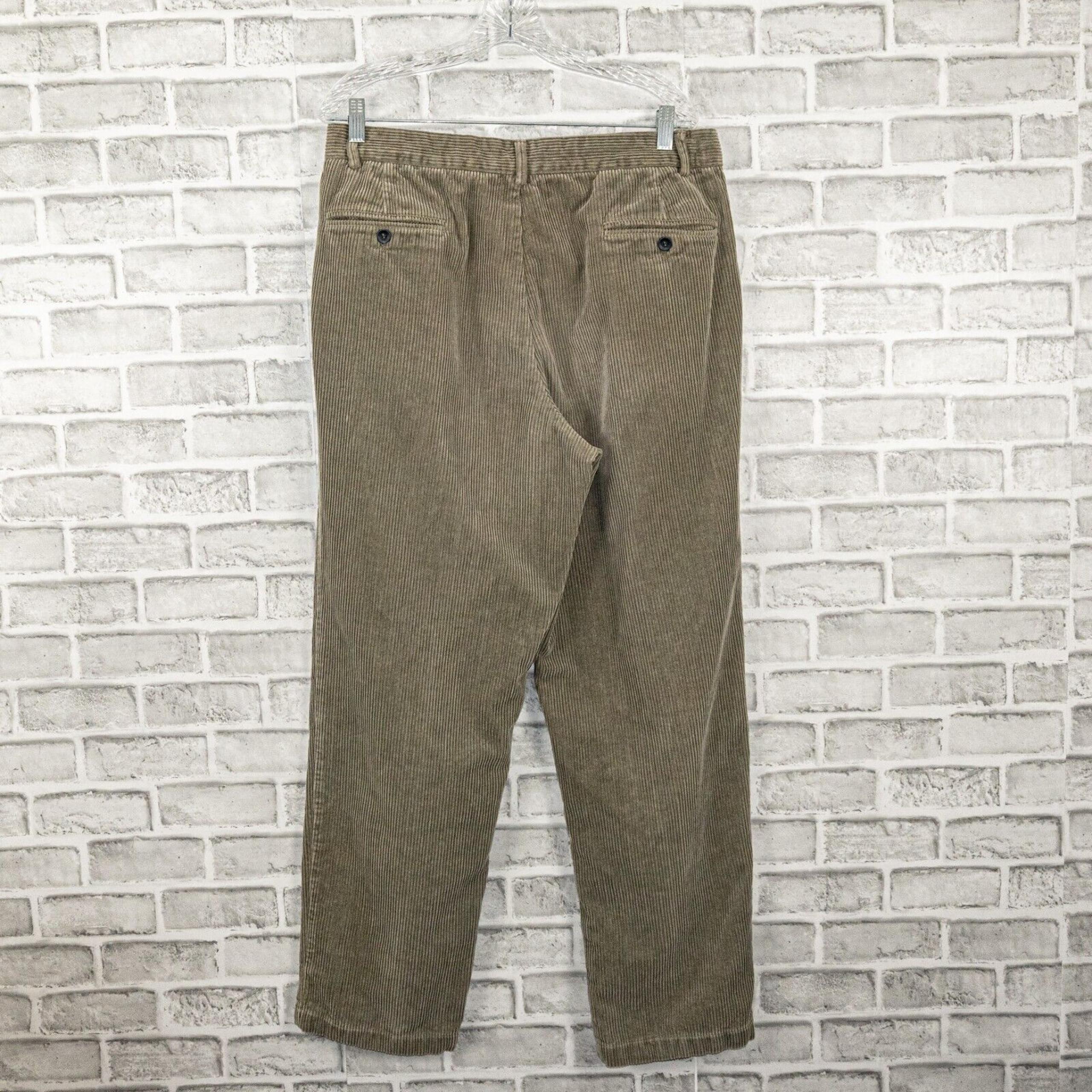 C.P. Company Pleated Corduroy Trousers Straight leg Size 54 Italy 34waist