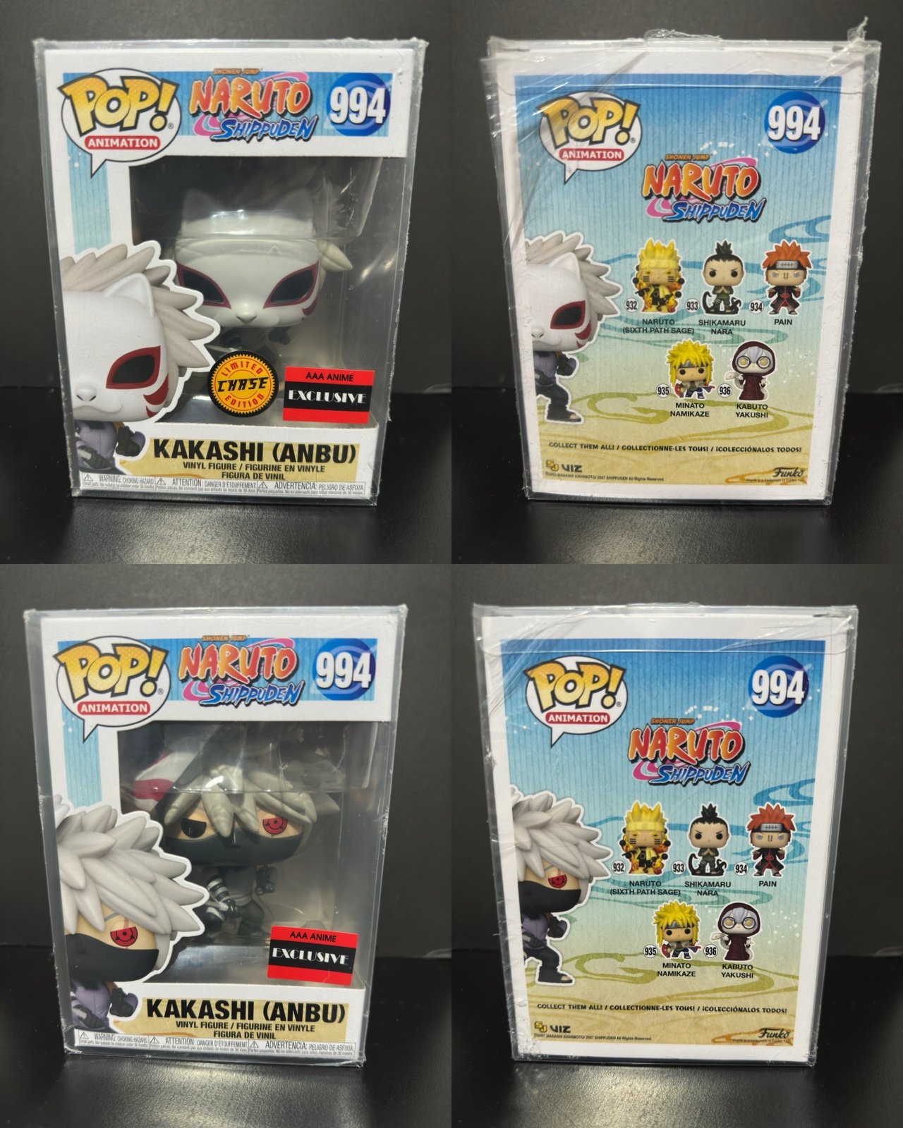 Funko Pop! Kakashi Anbu #994 *Chase Set