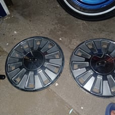 2-15 Chevy Caprice hubcaps