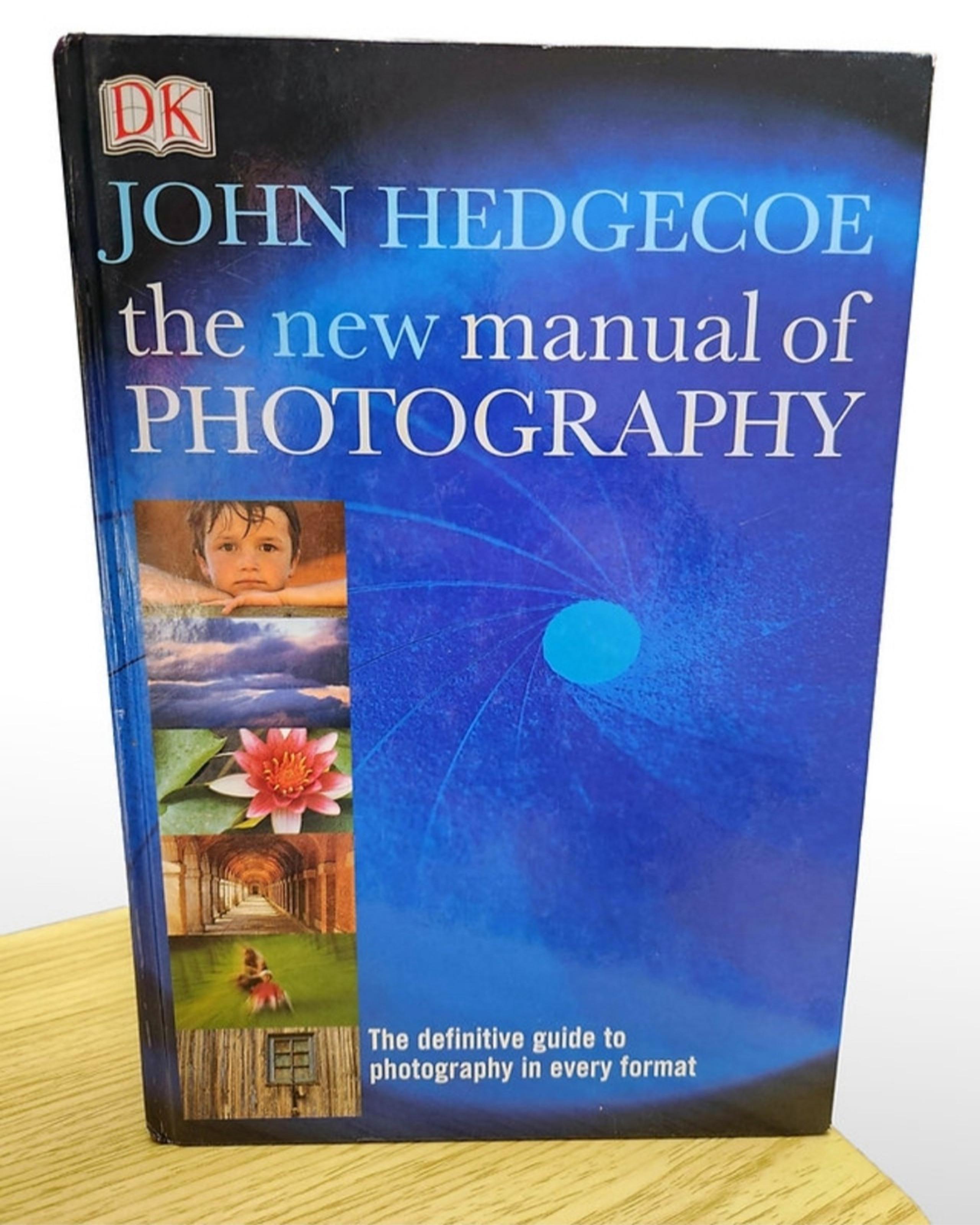 "The New Manual of Photography" by John Hedgecoe, hardback book photo guide