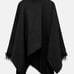 Zara ZW collection wrinkled effect sequins cape