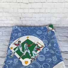 Vintage 1991 MLB baseball one panel curtain