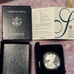 2005 W – Silver American Eagle Dollar Coin One Ounce Proof Original Box COA
