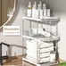2 Sets of 2-Tier Multi-Purpose Bathroom Under Sink Organizers and Storage