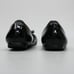 Kate Spade Ladies 8.5 Black Patent Leather Bow Ballet Flats Loafers Shoes Brazil