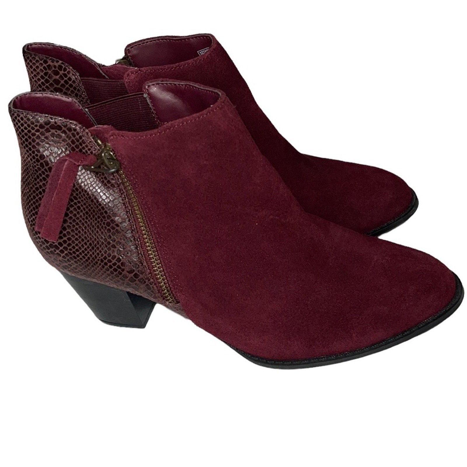 Vionic Ankle Bootie Suede Boots Size 8
