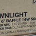 Sunco Lighting 6 Inch Ultra Thin LED Recessed Ceiling Lights Slim, 5000K Dayligh