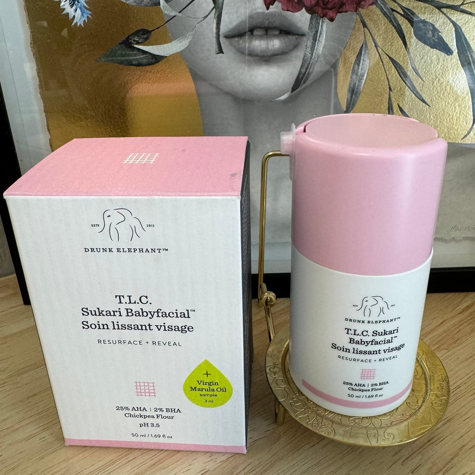 Drunk Elephant T L C 50 Ml Sukari Babyfacial Exfoliating Mask