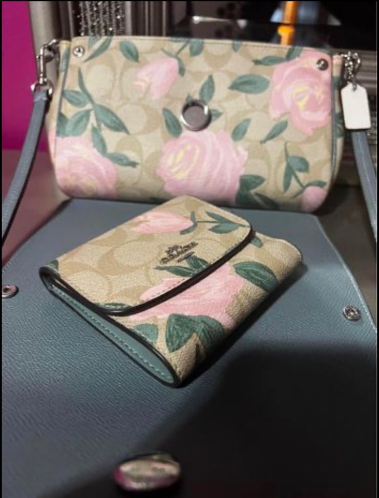 Coach Crossbag w matching wallet