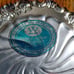 4 Wallace Antique Baroque Small Wine Champagne Coasters Silverplate 4 1/2 743