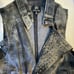Jean stud vest