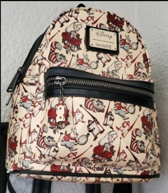 Alice in wonderland tattoo Loungefly backpack