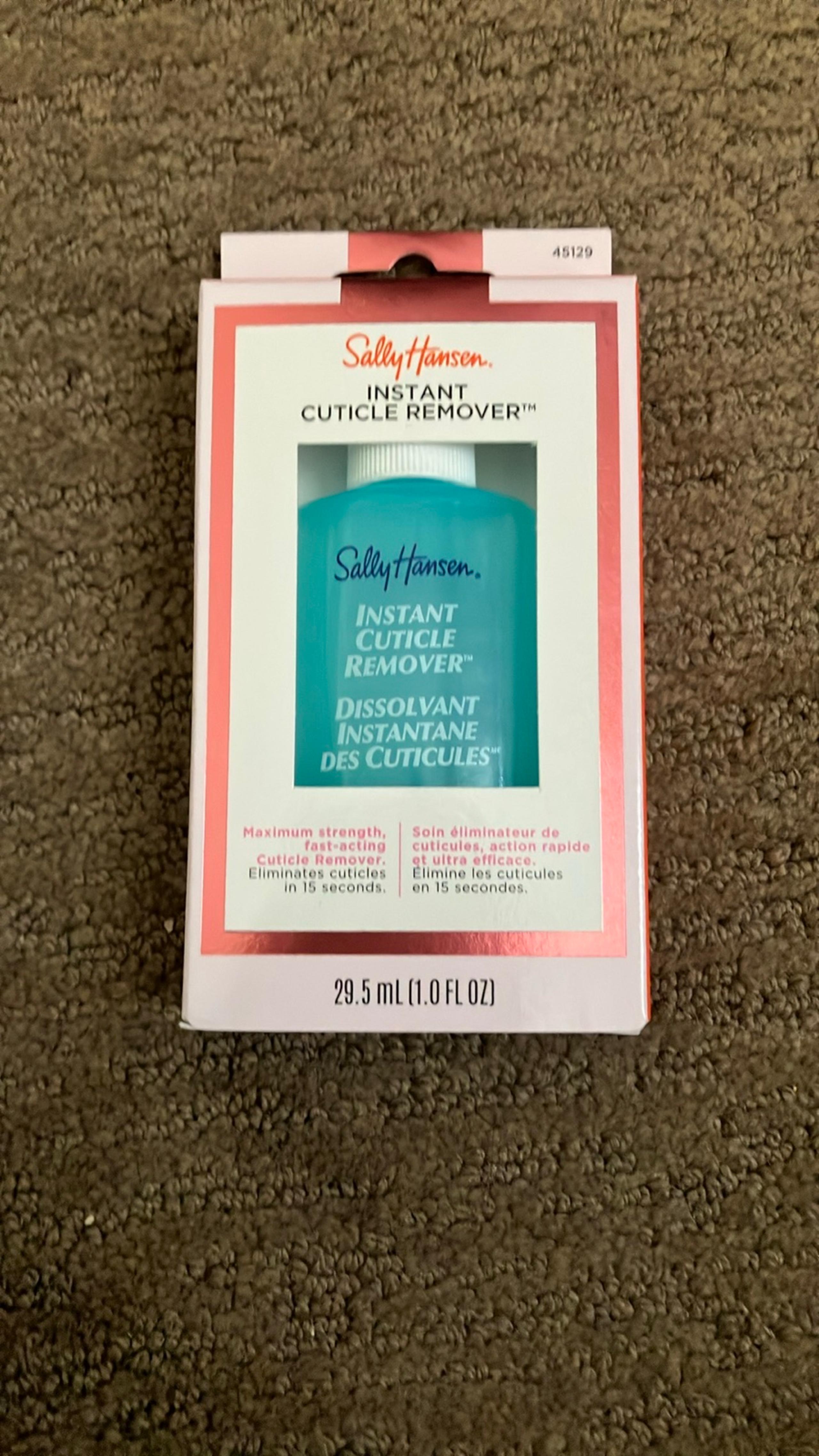 New Sally Hansen Instant Cuticle Remover