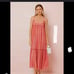 NWOT Tuckernuck Meade “Heat Wave” MIDI Dress- Red Pattern- Women’s XS