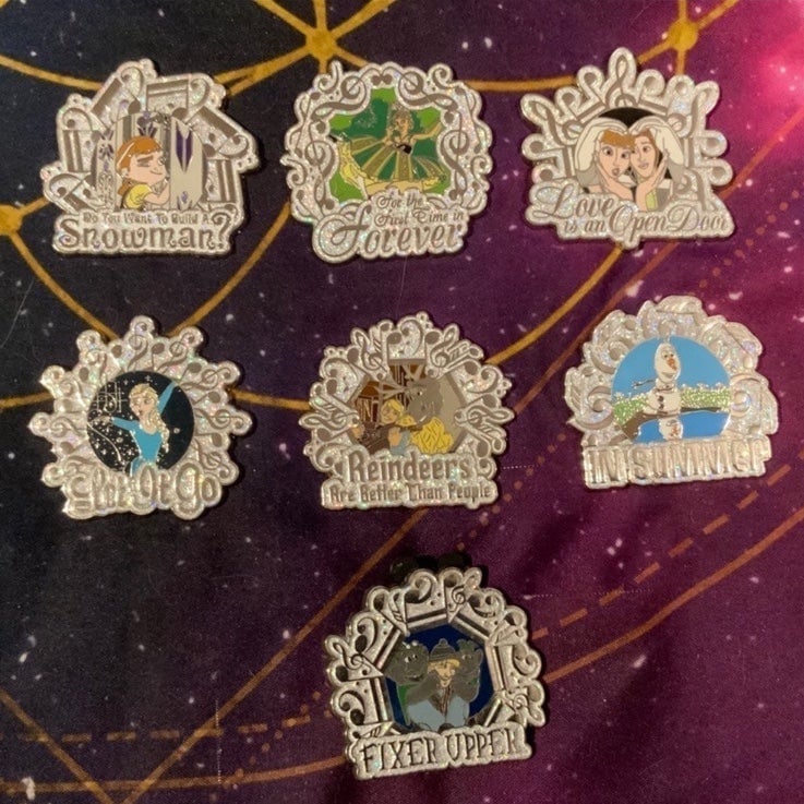 Disney Frozen LE 500 Songs Pin Set D23