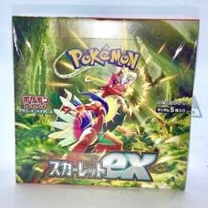 Sealed Sealed Pokemon Card Game Scarlet & Violet Expansion Pack Scarlet ex Box (