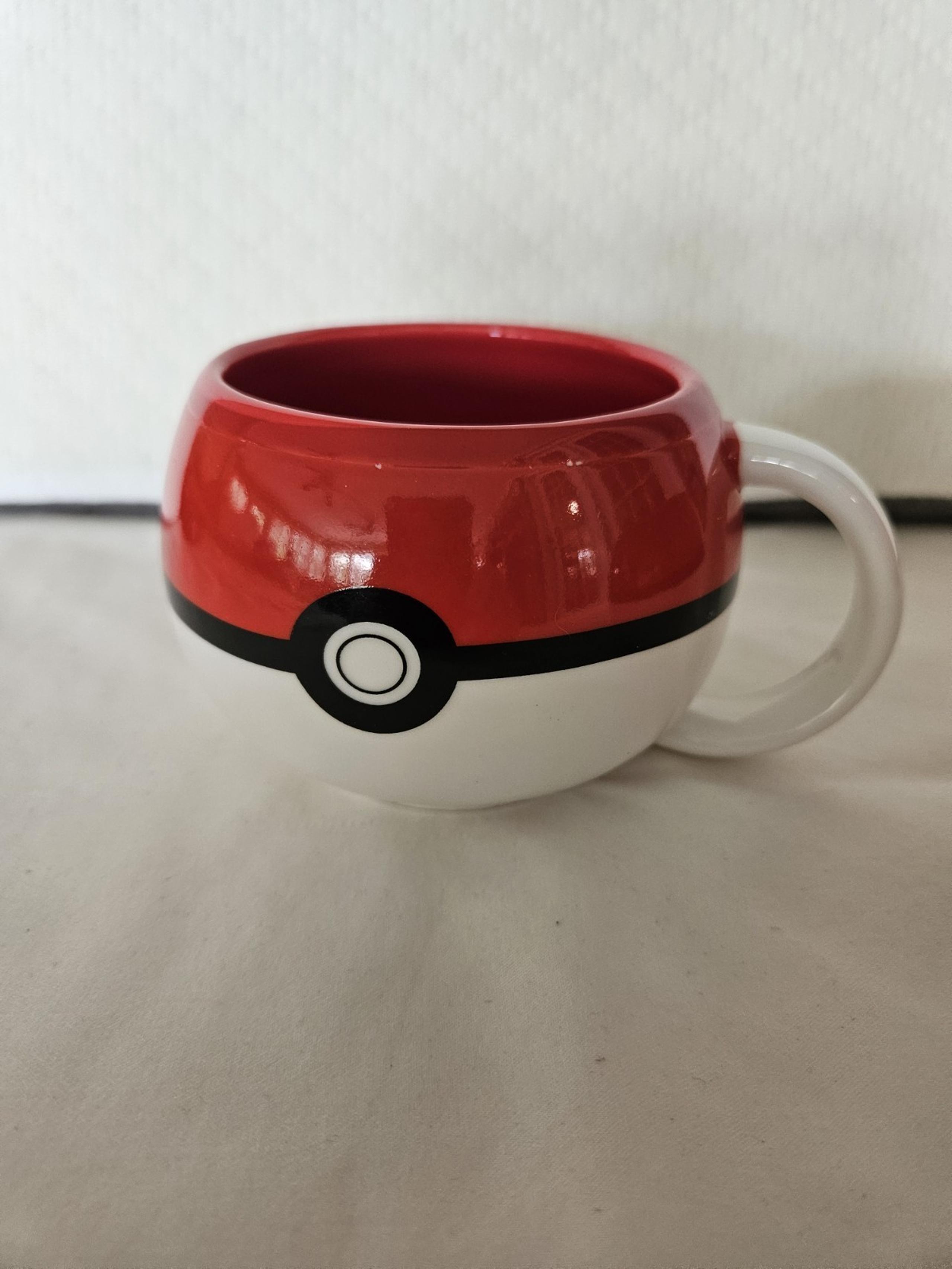 Pokemon coffee mugs SET OF 2. 3 in. Tall x 4 in. Wide. 2017 numbered.