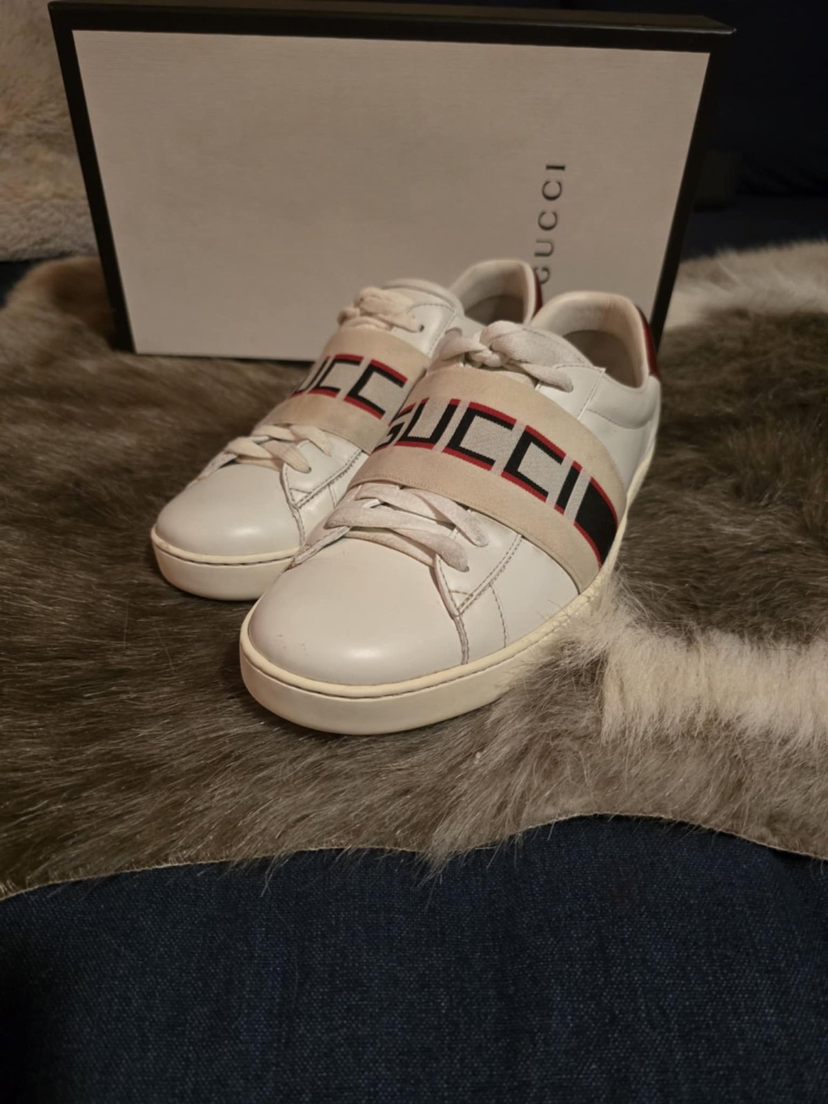 Gucci Ace stripe sneakers