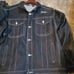 VINTAGE PHAT FARM 2 PIECE DENIM SET LOOSE BAGGY FIT JACKET &PANTS