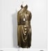 Ieena Mac Duggal Metallic Halter Mini Dress