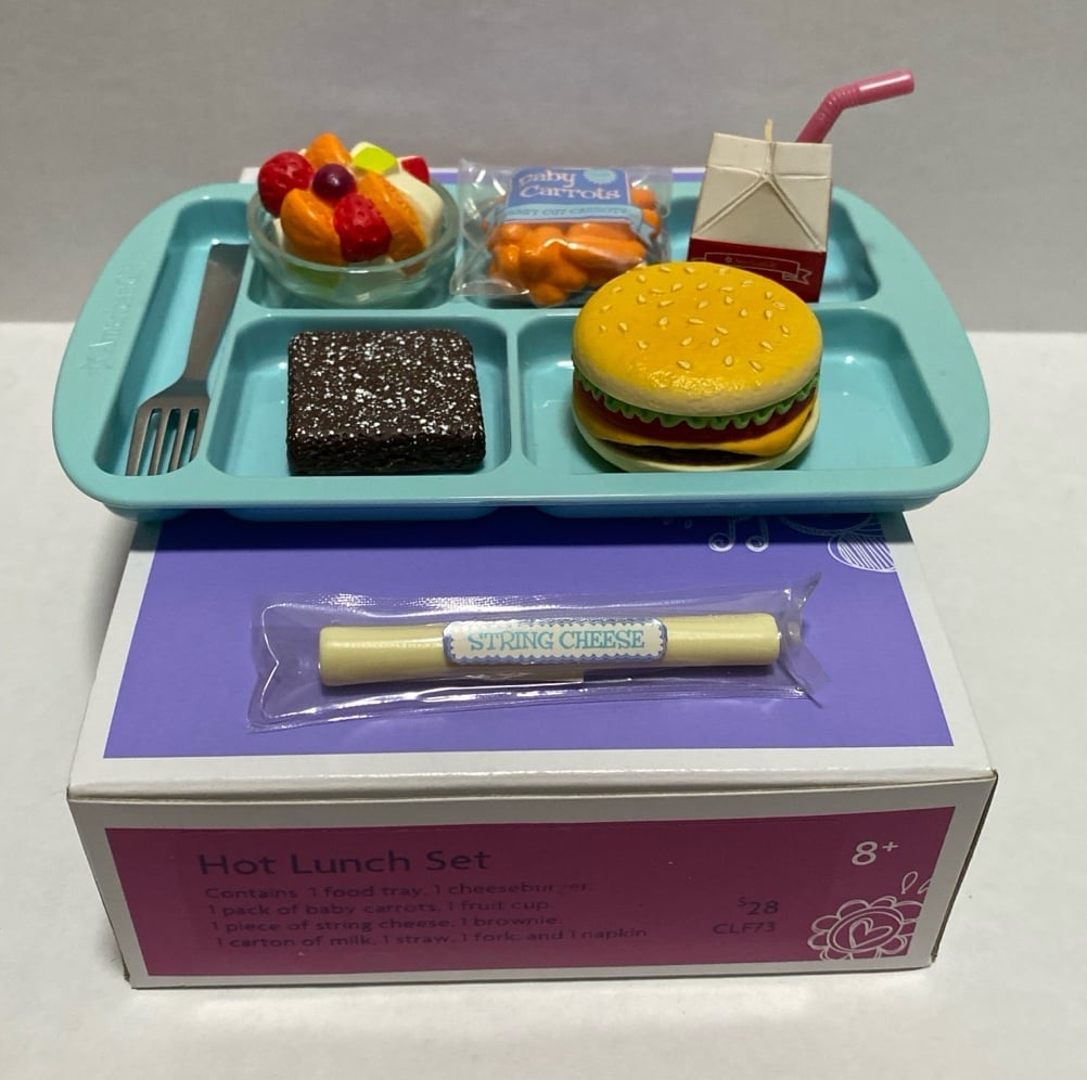 American Girl hot lunch set