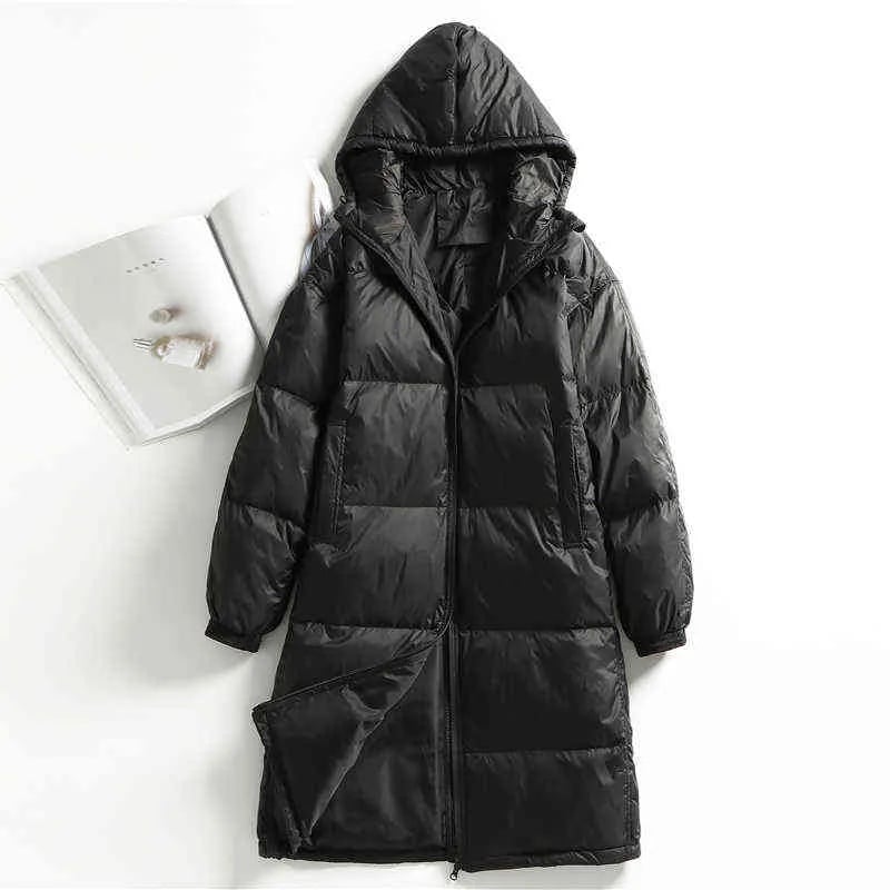 90% Down Jacket Parka Puffer Coat Long Length Size Small