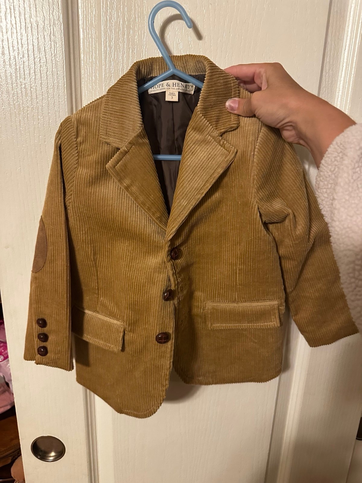 Hope and Henry Corduroy Blazer