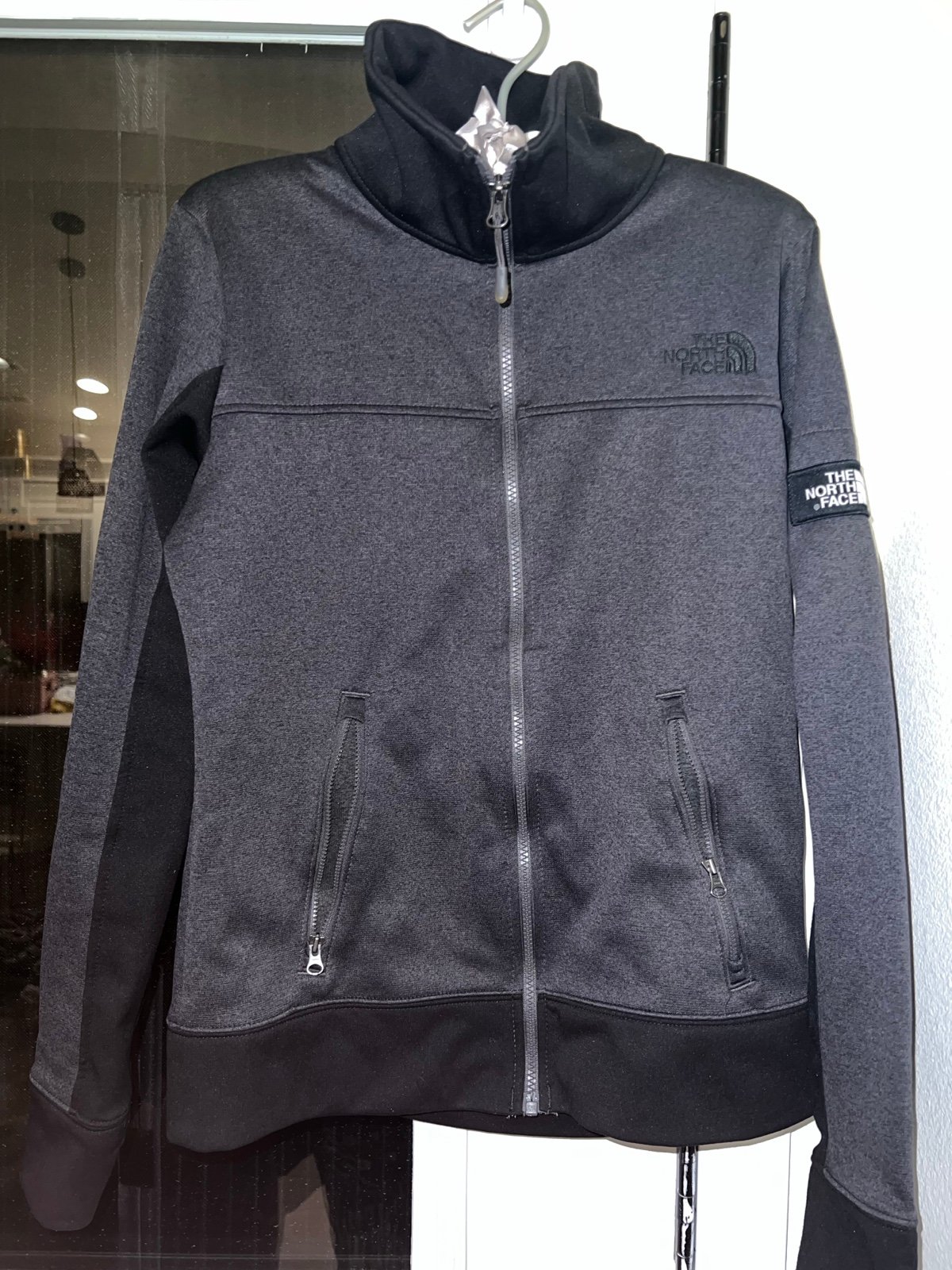 The North Face zip up jacket