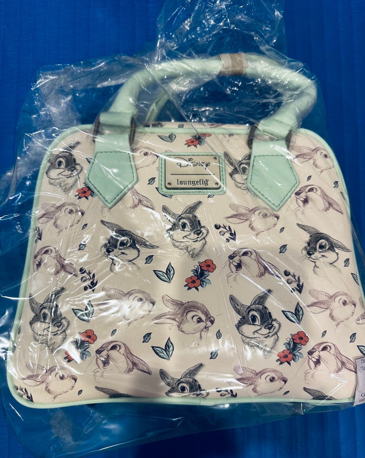 Loungefly Exclusive Disney Bambi Thumper and Flowers Handbag / Crossbody - NWTs