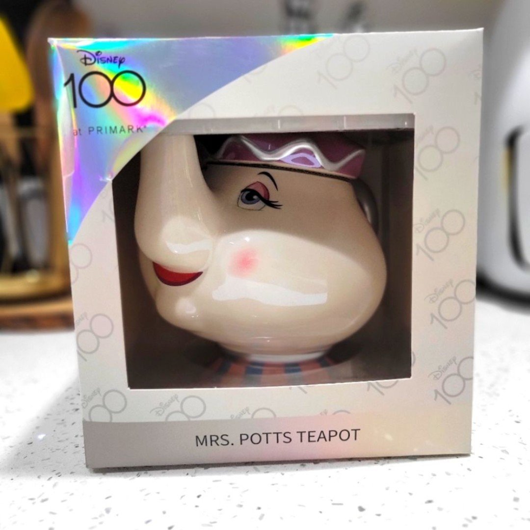 NIB Mrs Potts teapot ceramic NEW