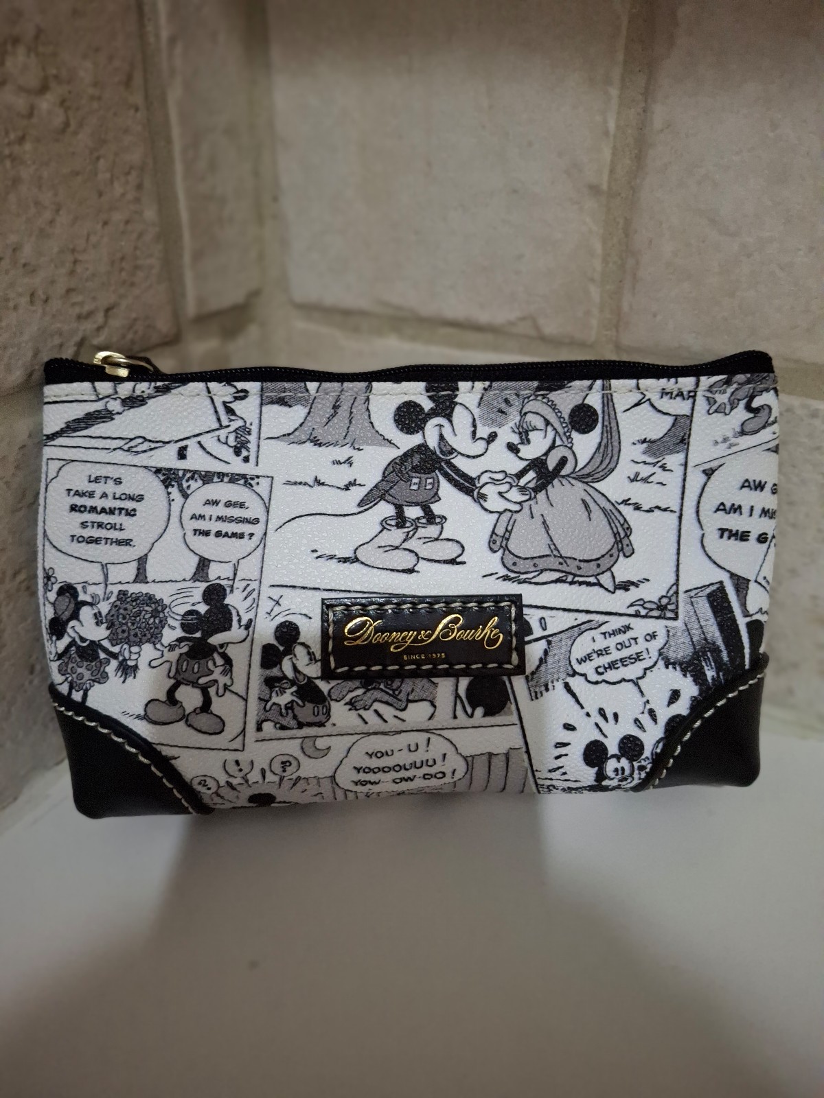 Dooney & Bourke Disney Parks Mickey & Minnie Pouch Bag
